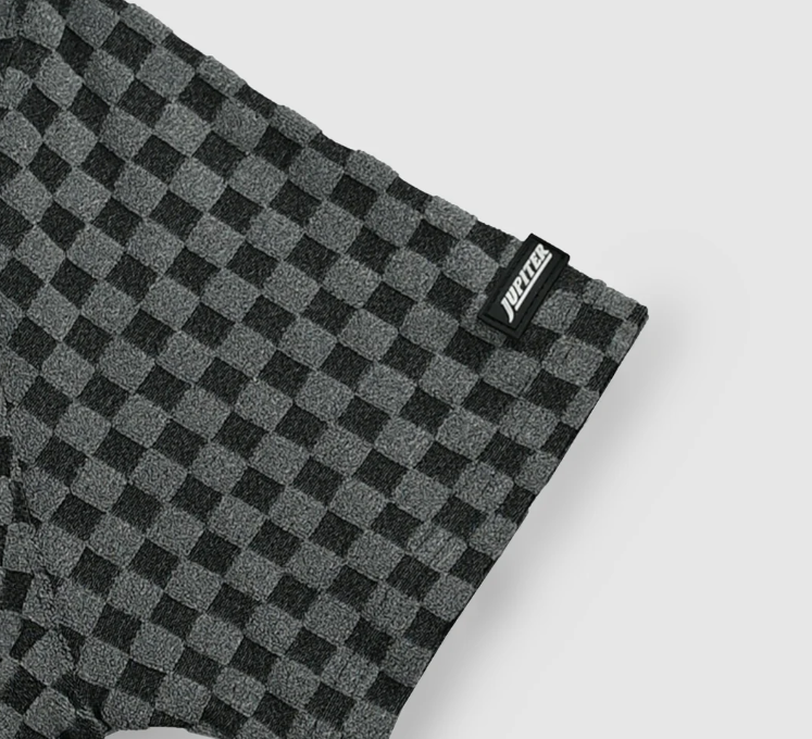 Men's Jupiter Premium Zip Neck Polo Shirt Imported Textured Fabric