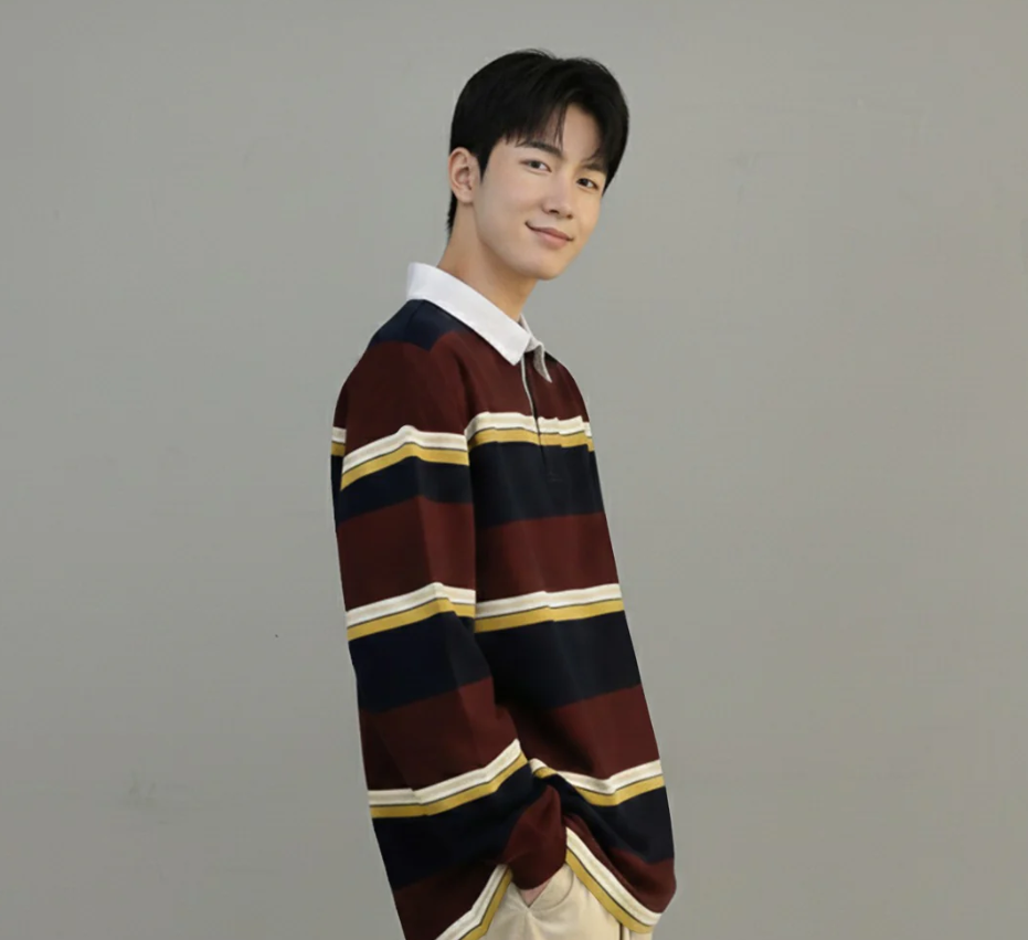 Men's Full Sleeve Striped Polo Shirt - Baggy Oversized Premium Style