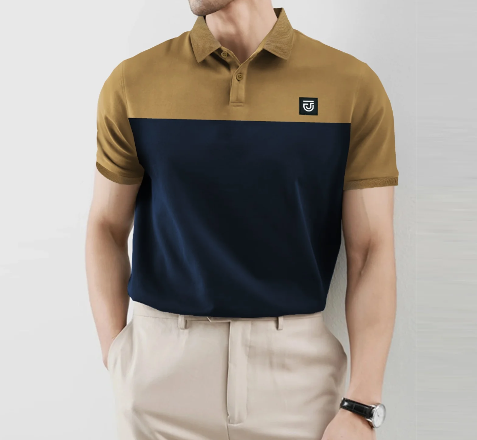 Men's Polo Shirt – Jupiter Premium Color Contrast Polo T-Shirt
