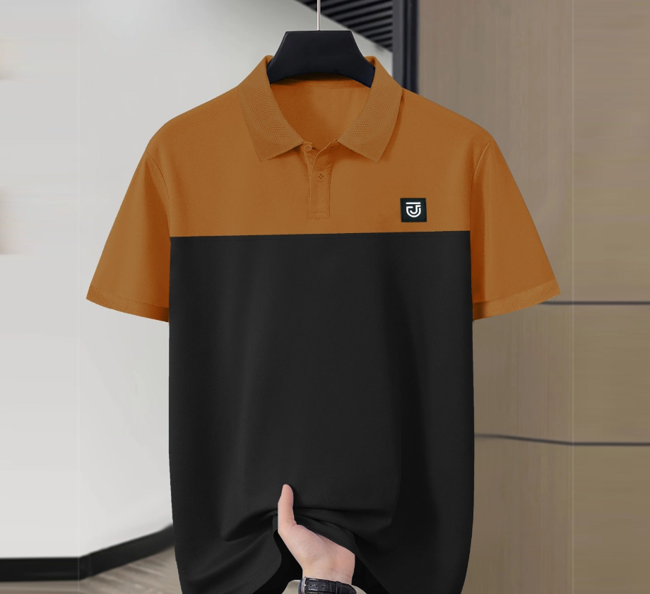 Men's Polo Shirt – Jupiter Premium Color Contrast Polo T-Shirt