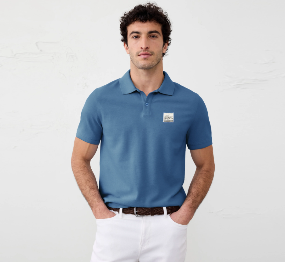 Men's Premium Polo Shirt – Combed Cotton Luxe Fit Lacoste Polo