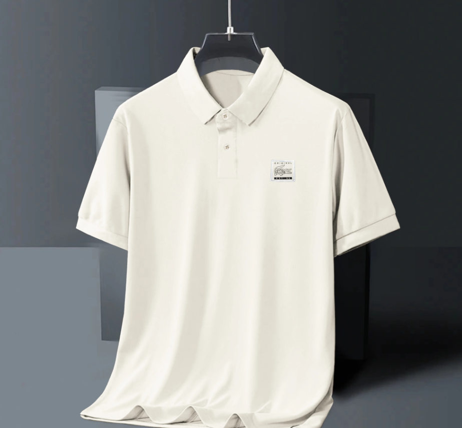 Men's Premium Polo Shirt – Combed Cotton Luxe Fit Lacoste Polo