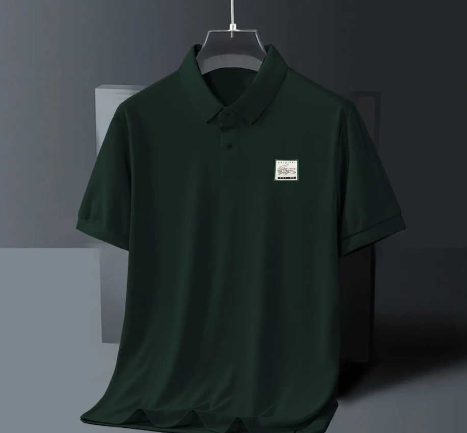 Men's Premium Polo Shirt – Combed Cotton Luxe Fit Lacoste Polo