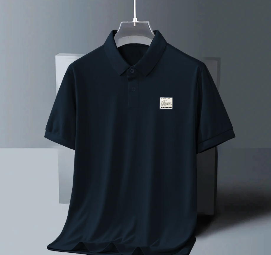 Men's Premium Polo Shirt – Combed Cotton Luxe Fit Lacoste Polo