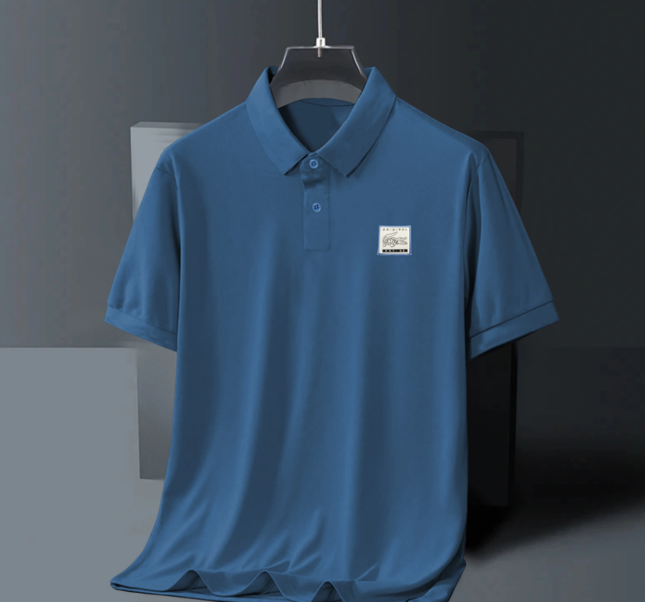 Men's Premium Polo Shirt – Combed Cotton Luxe Fit Lacoste Polo