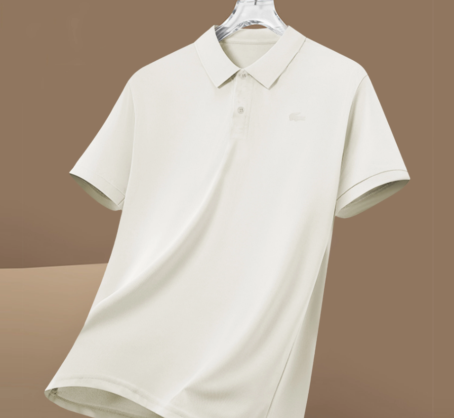 Men's Polo Shirt – Premium Combed Cotton Lacoste Polo T-Shirt