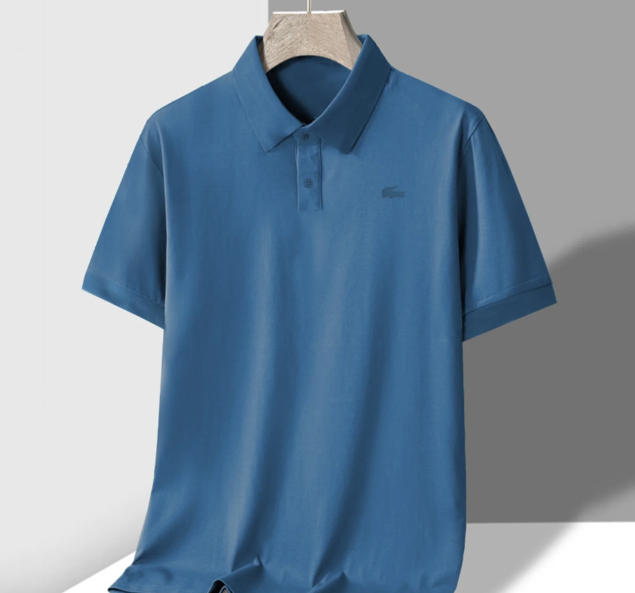 Men's Polo Shirt – Premium Combed Cotton Lacoste Polo T-Shirt