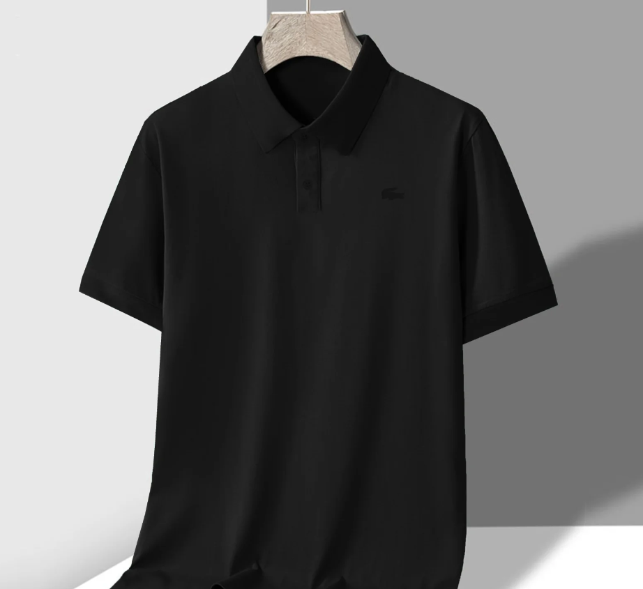 Men's Polo Shirt – Premium Combed Cotton Lacoste Polo T-Shirt