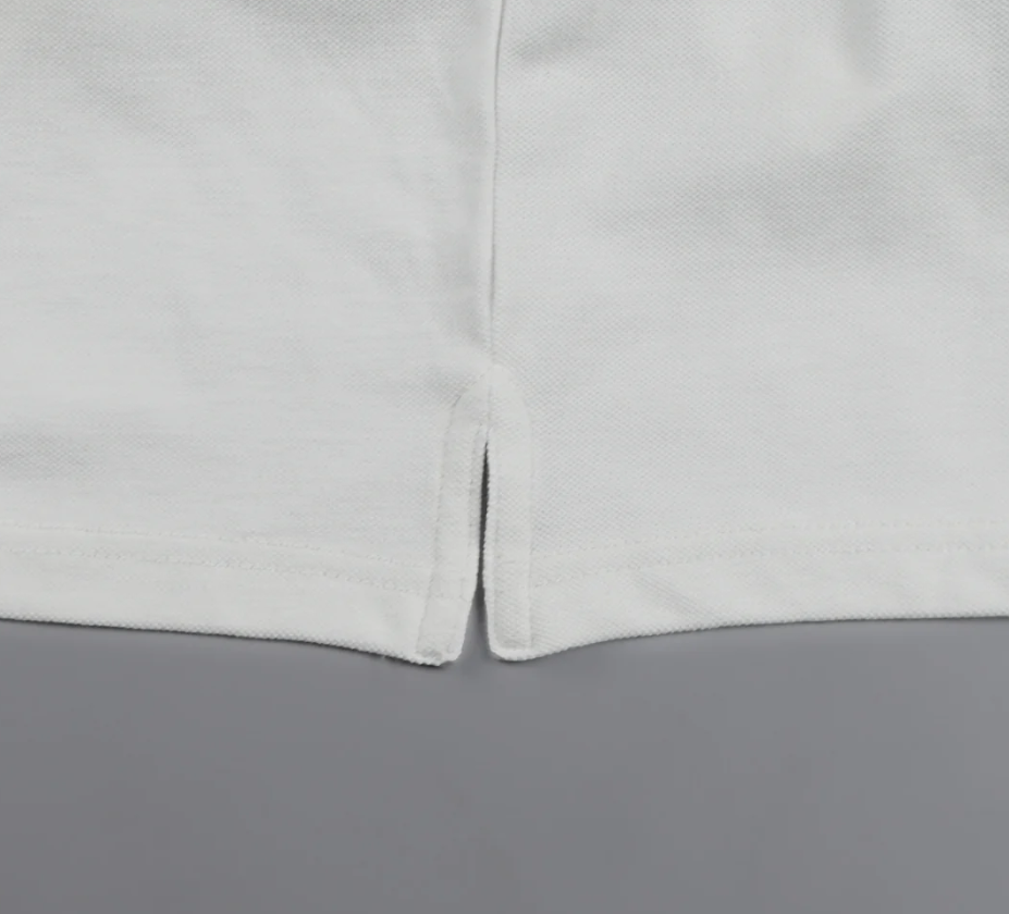 Men's Quarter Zip Polo Shirt – Premium Jupiter Long Sleeve Color Block Polo