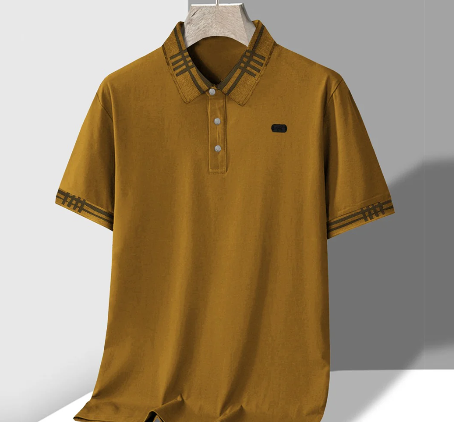 Men's Polo Shirt – Jupiter Premium Textured Collar Polo T-Shirt