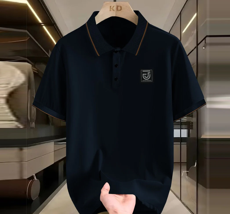 Men's Polo Shirt – Jupiter Premium Textured Collar Polo T-Shirt